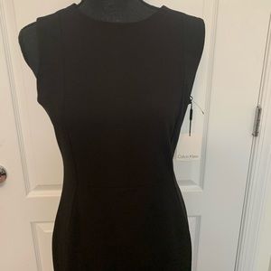 High low sleeveless dress from Calvin Klein